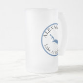 Speciaal gepersonaliseerde Arrowiad Classic Matglas Bierpul (Voorkant rechts)