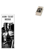 Speciaal gepersonaliseerde artiest - houten kunsts rubberstempel (Gestempeld)