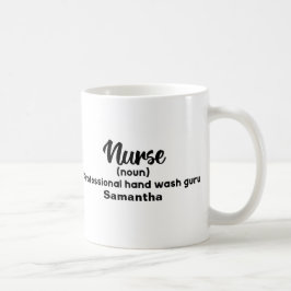 Speciaal gepersonaliseerde begrafenisverpleegkundi koffiemok
