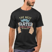 Speciaal gepersonaliseerde beste boer Funny Vaderd T-shirt (Voorkant)