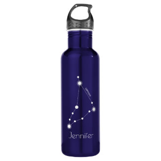 Speciaal gepersonaliseerde Capricorn Zodiac Conste Waterfles