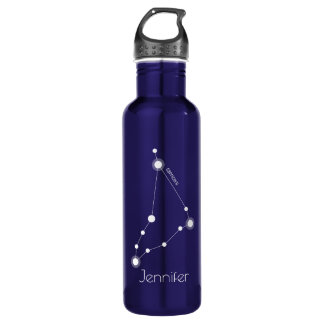 Speciaal gepersonaliseerde Capricorn Zodiac Conste Waterfles