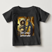 Speciaal gepersonaliseerde Cat Astronaut Illustrat