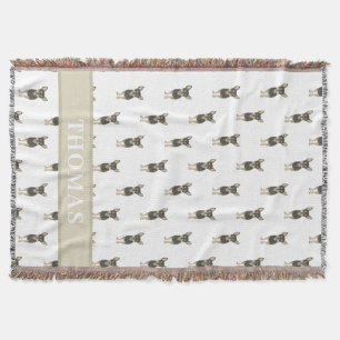 Speciaal gepersonaliseerde Chihuahua (zwart & vera Deken