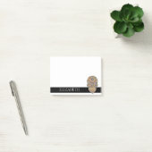 Speciaal gepersonaliseerde Cute Mexican Sugar Skul Post-it® Notes (Kantoor)