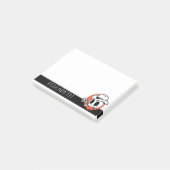 Speciaal gepersonaliseerde Cute Mexican Sugar Skul Post-it® Notes (Schuin)