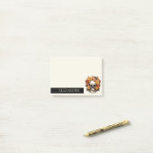Speciaal gepersonaliseerde Cute Mexican Sugar Skul Post-it® Notes (Op bureau)