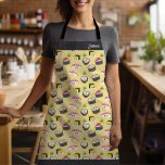 Speciaal gepersonaliseerde Cute Sushi Kawaii Schort<br><div class="desc">Speciaal gepersonaliseerde Cute Sushi Kawaii Apron - Dit eigenaardige pron, met stukken sushi, zal de wereld door storm overnemen. Want laten we het onder ogen zien wie niet van sushi houdt! Het brengt mensen bij elkaar. Een verbluffend geschenk dat alleen maar het juiste ingrediënt toevoegt om iedereen te verblinden en...</div>