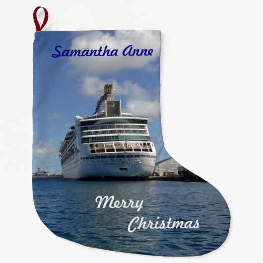 Speciaal gepersonaliseerde de Stern van het kanaal Grote Kerstsok (Voorkant)