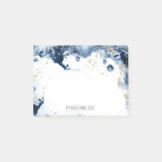 Speciaal gepersonaliseerde Elegant Waterverf Gold Post-it® Notes