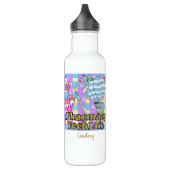 Speciaal gepersonaliseerde farmaceutische techniek waterfles  (Links)