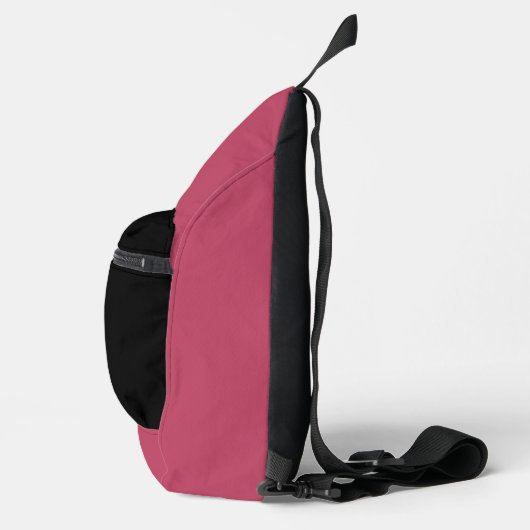 Speciaal gepersonaliseerde Flamingo Wine Drinker N Sling Bag (Rechts)