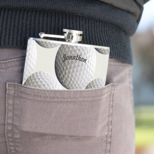 Speciaal gepersonaliseerde Flask Golf Heupfles (Voorbeeld)