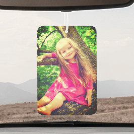 Speciaal gepersonaliseerde foto van kleinkinderen  luchtverfrisser