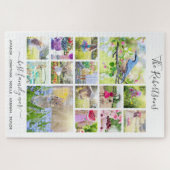 Speciaal gepersonaliseerde fotocollage Unieke giga Legpuzzel (Horizontaal)