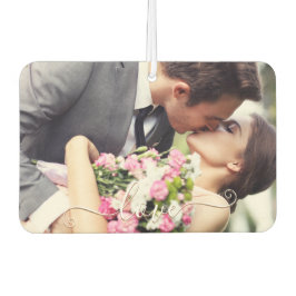 Speciaal gepersonaliseerde fotowagen Air Freshener Luchtverfrisser