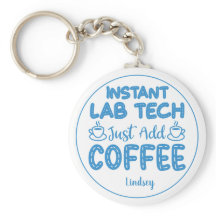 Speciaal gepersonaliseerde Funny Blue Lab-technicu