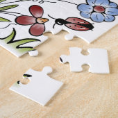 Speciaal gepersonaliseerde Garden Fairy Folk Art Legpuzzel (Zijkant)