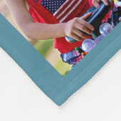 Speciaal gepersonaliseerde gepersonaliseerde gemon fleece deken (Hoek)