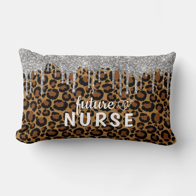 Speciaal gepersonaliseerde Glam Nurse Lumbar Pillo Kussen (Voorkant)