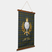 Speciaal gepersonaliseerde Golfer's Tapestry Hangend Wandkleed (Gebogen)