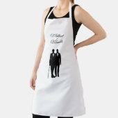 Speciaal gepersonaliseerde gom en gom schort (Insitu)