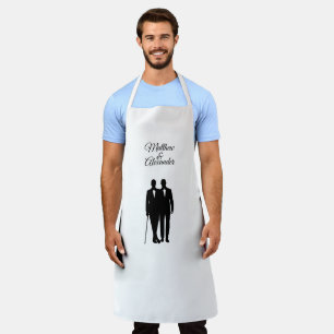 Speciaal gepersonaliseerde gom en gom schort