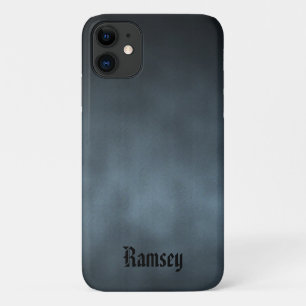 Speciaal gepersonaliseerde Gothic van Cool Gray Om Case-Mate iPhone Case