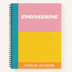 Speciaal gepersonaliseerde grafische kaart van de  notitieboek