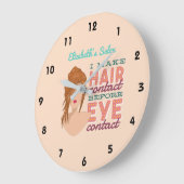 Speciaal gepersonaliseerde haar Stylist RETRO Salo Grote Klok (Hoek)