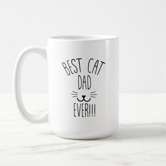 Speciaal gepersonaliseerde kat-pap-Mok, Cat Lover- Koffiemok (Links)