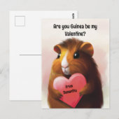 Speciaal gepersonaliseerde klaslokaal Valentijns G Briefkaart (Voorkant / Achterkant)