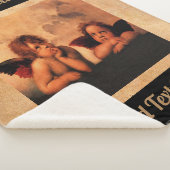 Speciaal gepersonaliseerde Klassic Cherubs Art Sherpa Deken (3/4)