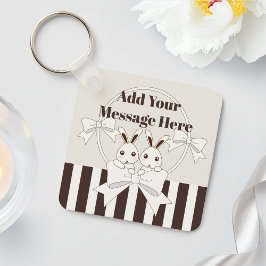 Speciaal gepersonaliseerde klassieke moderne Strip Sleutelhanger