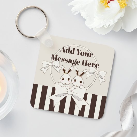 Speciaal gepersonaliseerde klassieke moderne Strip Sleutelhanger