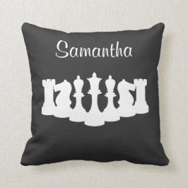 Speciaal gepersonaliseerde Klassieke schaakstukken Kussen