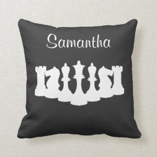 Speciaal gepersonaliseerde Klassieke schaakstukken Kussen