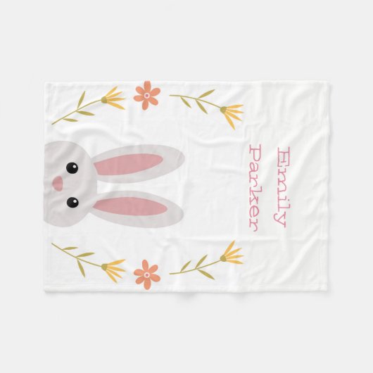 Speciaal gepersonaliseerde koffiebundel fleece deken (Voorkant (Horizontaal))