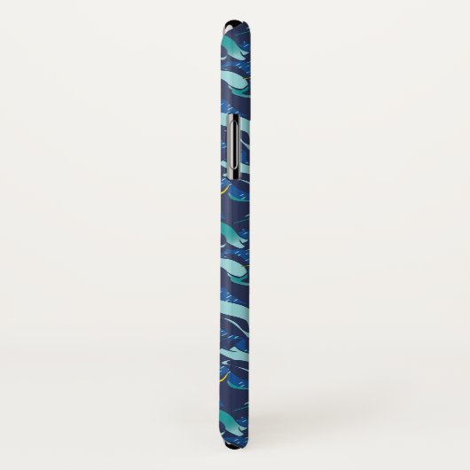 Speciaal gepersonaliseerde KOOLEST marine Blue All Case-Mate iPhone Case (Achterkant / rechts)