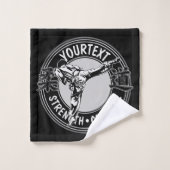 Speciaal gepersonaliseerde krijgskunst JUDO Japan  Bad Handdoek (Wasdoekje)