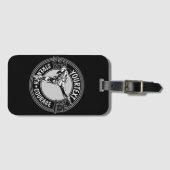 Speciaal gepersonaliseerde krijgskunst JUDO Japan Bagagelabel (Voorkant (horizontaal))