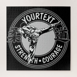 Speciaal gepersonaliseerde krijgskunst JUDO Japan  Legpuzzel