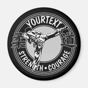 Speciaal gepersonaliseerde krijgskunst JUDO Japan  Magneet