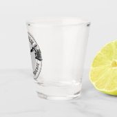 Speciaal gepersonaliseerde krijgskunst JUDO Japan  Shot Glas (Rechts)