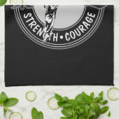 Speciaal gepersonaliseerde krijgskunst JUDO Japan Theedoek (Gevouwen)