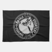 Speciaal gepersonaliseerde krijgskunst JUDO Japan Theedoek (Horizontaal)