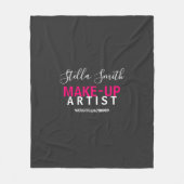 Speciaal gepersonaliseerde Makeup Artist Standard Fleece Deken (Voorkant)