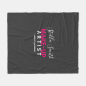Speciaal gepersonaliseerde Makeup Artist Standard Fleece Deken (Voorkant (Horizontaal))
