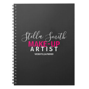 Speciaal gepersonaliseerde Makeup Artist Standard Notitieboek