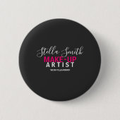 Speciaal gepersonaliseerde Makeup Artist Standard Ronde Button 5,7 Cm (Voorkant)